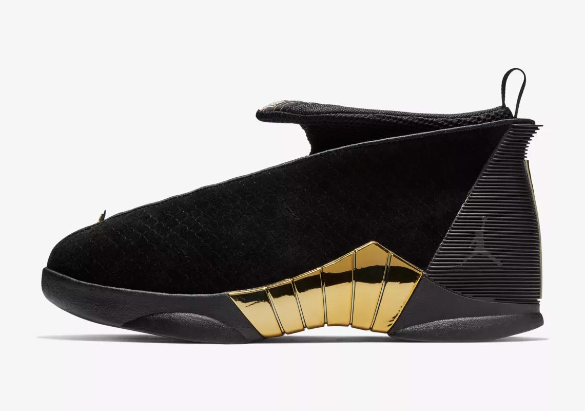 Doernbecher x Air Jordan 15 "Metallic Gold"