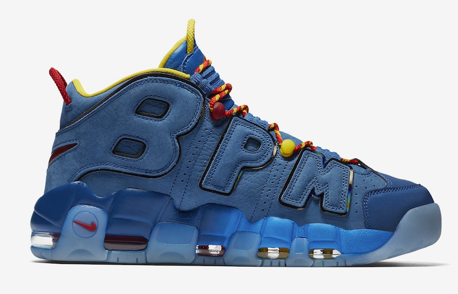Doernbecher x Nike Air More Uptempo "Blue Jay"