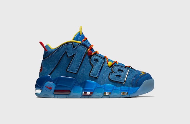 Doernbecher x Nike Air More Uptempo "Blue Jay"