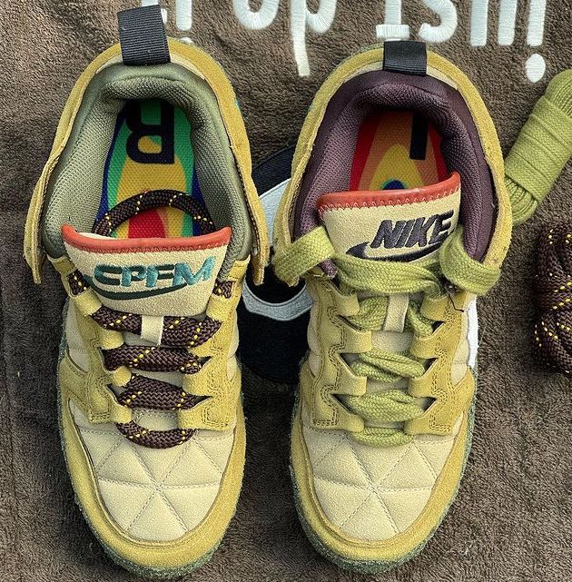 nike dunk low cpfm 2021