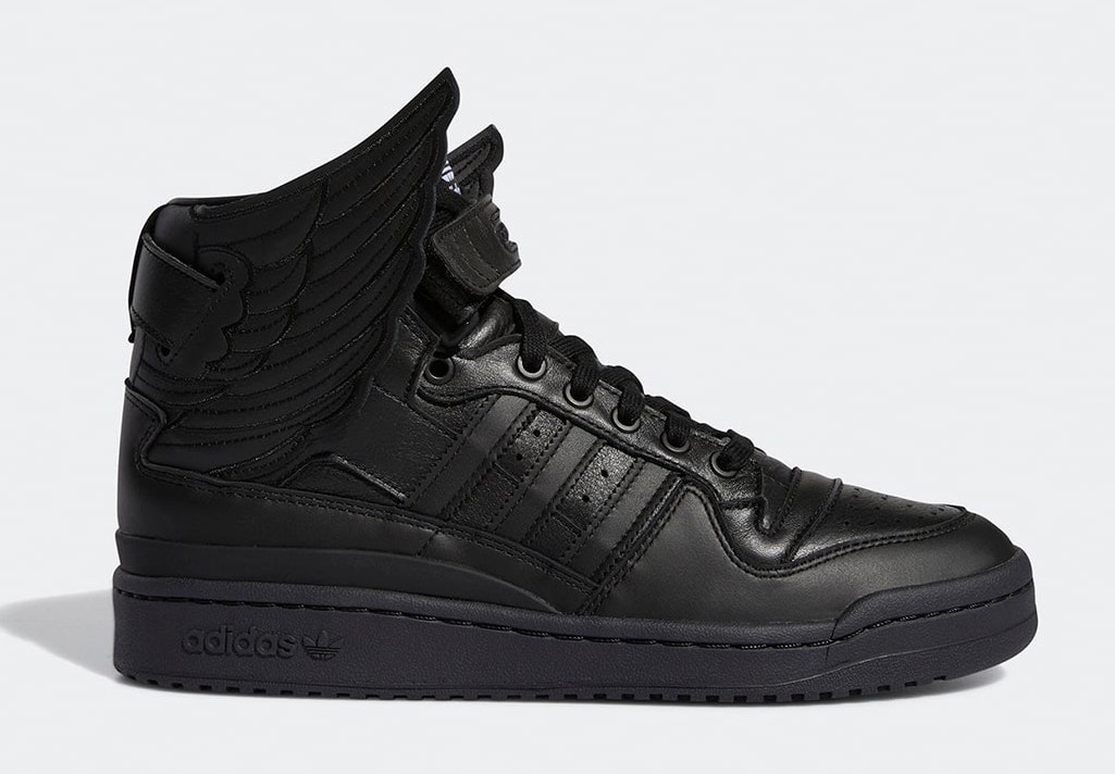 Jeremy Scott x adidas Forum High Wings 4.0 "Core Black"