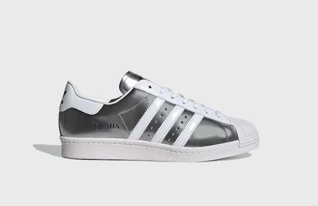 Prada x adidas Superstar "Metallic Silver"