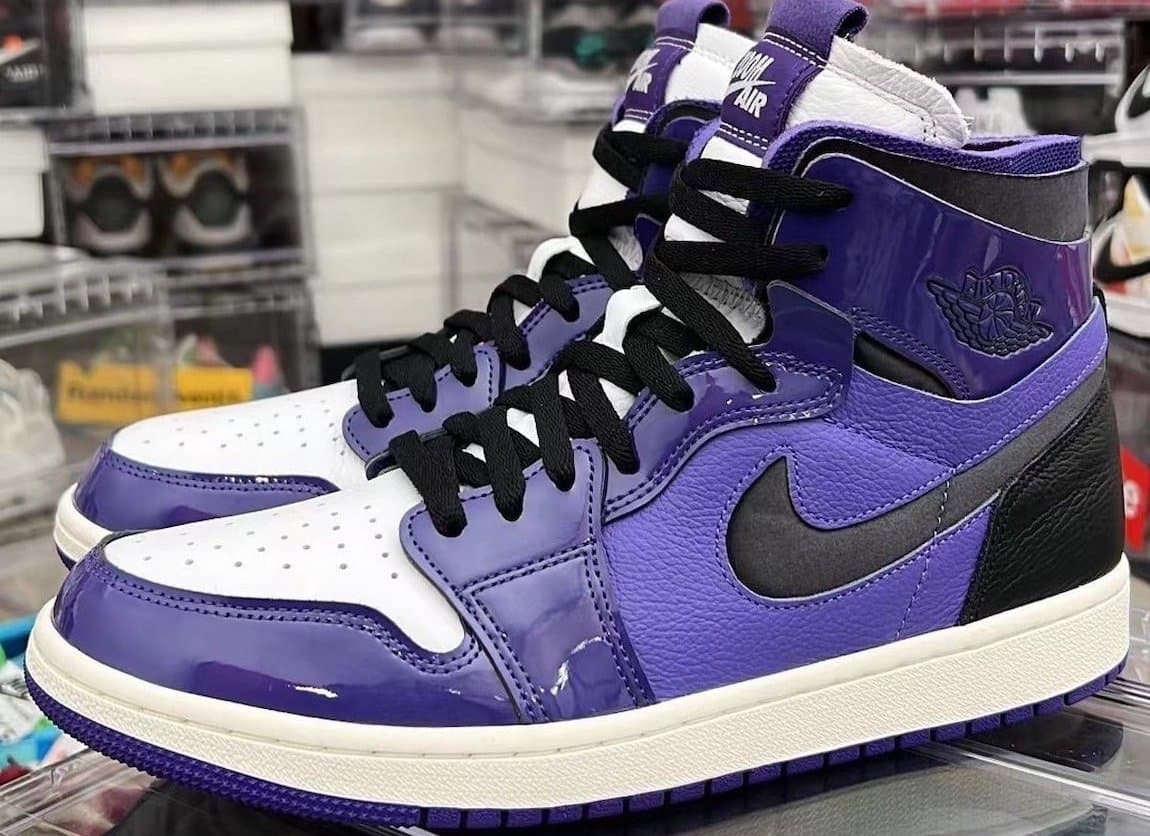 Air Jordan 1 Zoom CMFT "Purple Patent" 