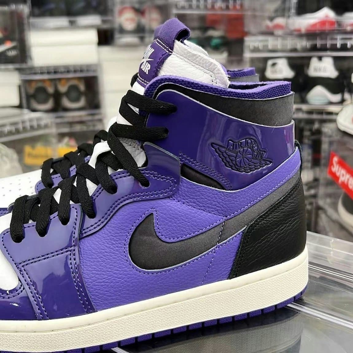 Air Jordan 1 Zoom CMFT "Purple Patent" 