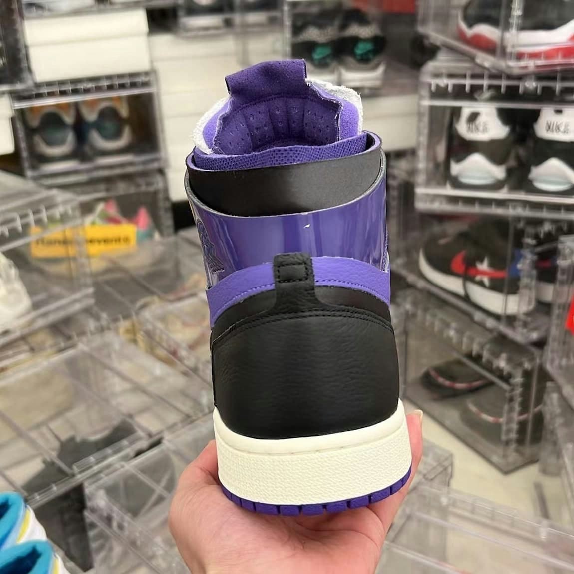 Air Jordan 1 Zoom CMFT "Purple Patent" 