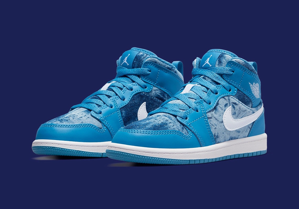 Air Jordan 1 Mid PS "Washed Denim"