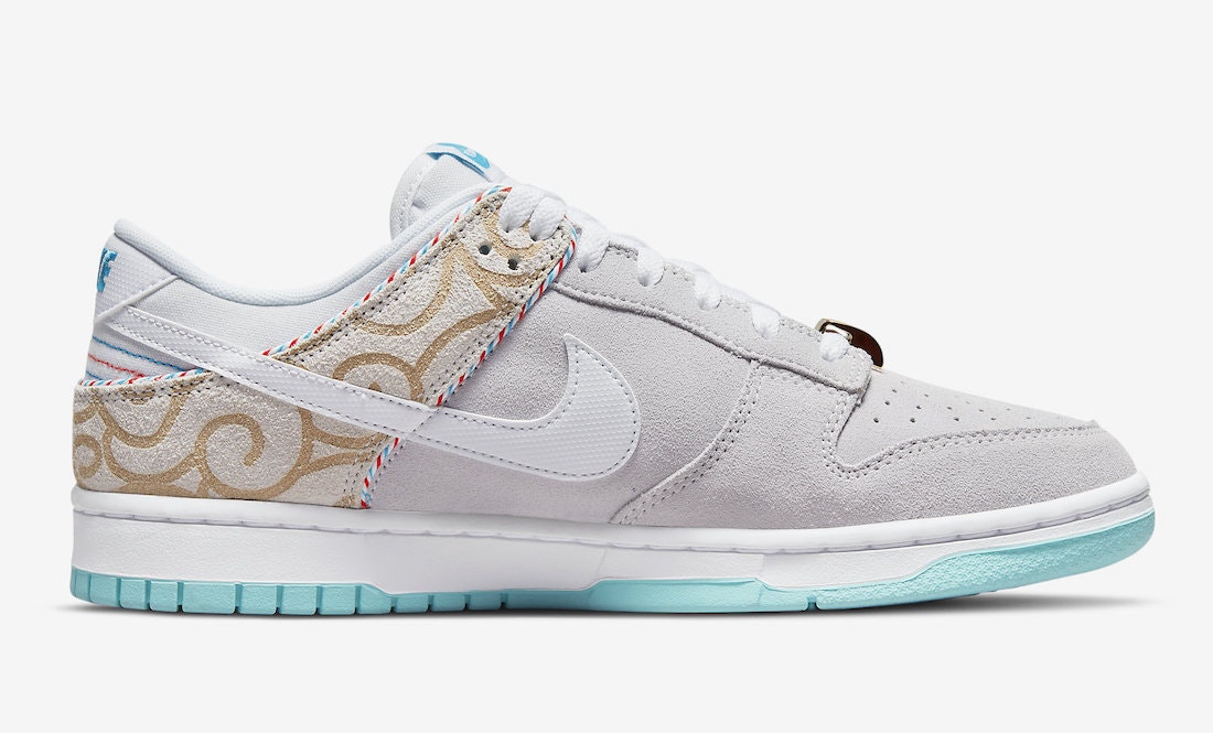 Nike Dunk Low "Barber Shop" (Grey)