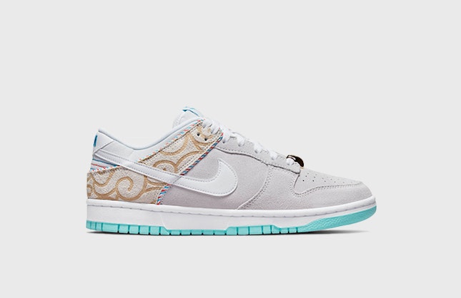 Nike Dunk Low "Barber Shop" (Grey)