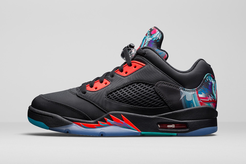 Air Jordan 5 Low "CNY" (Black)