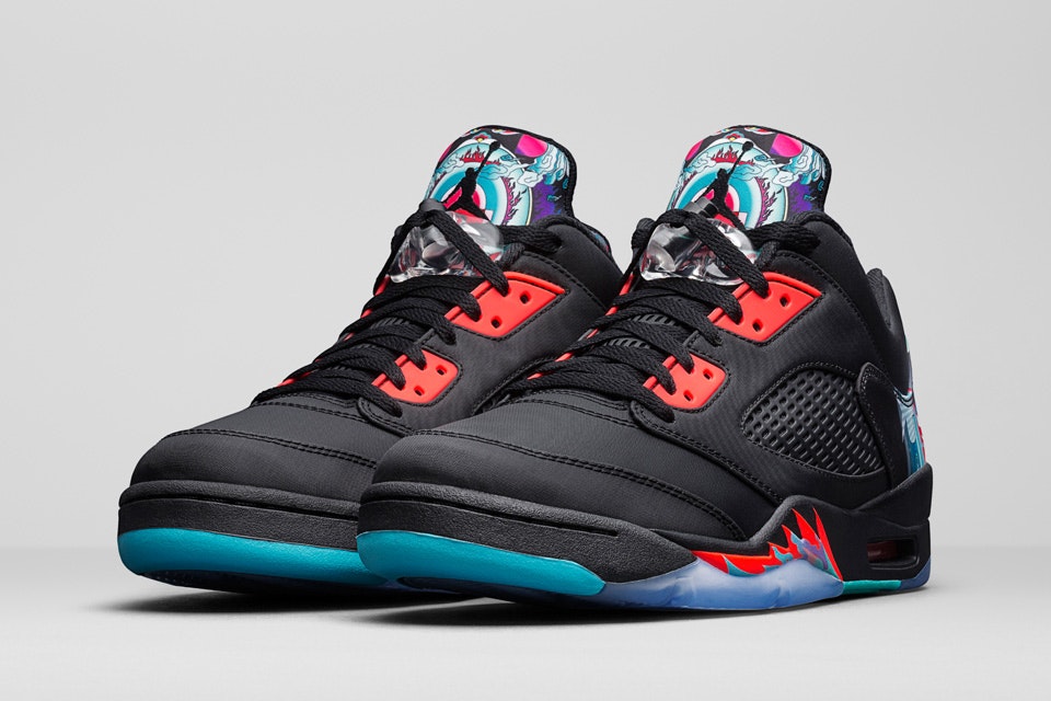 Air Jordan 5 Low "CNY" (Black)