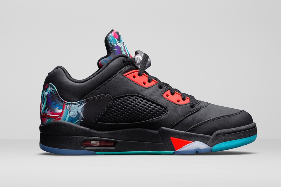 Air Jordan 5 Low "CNY" (Black)