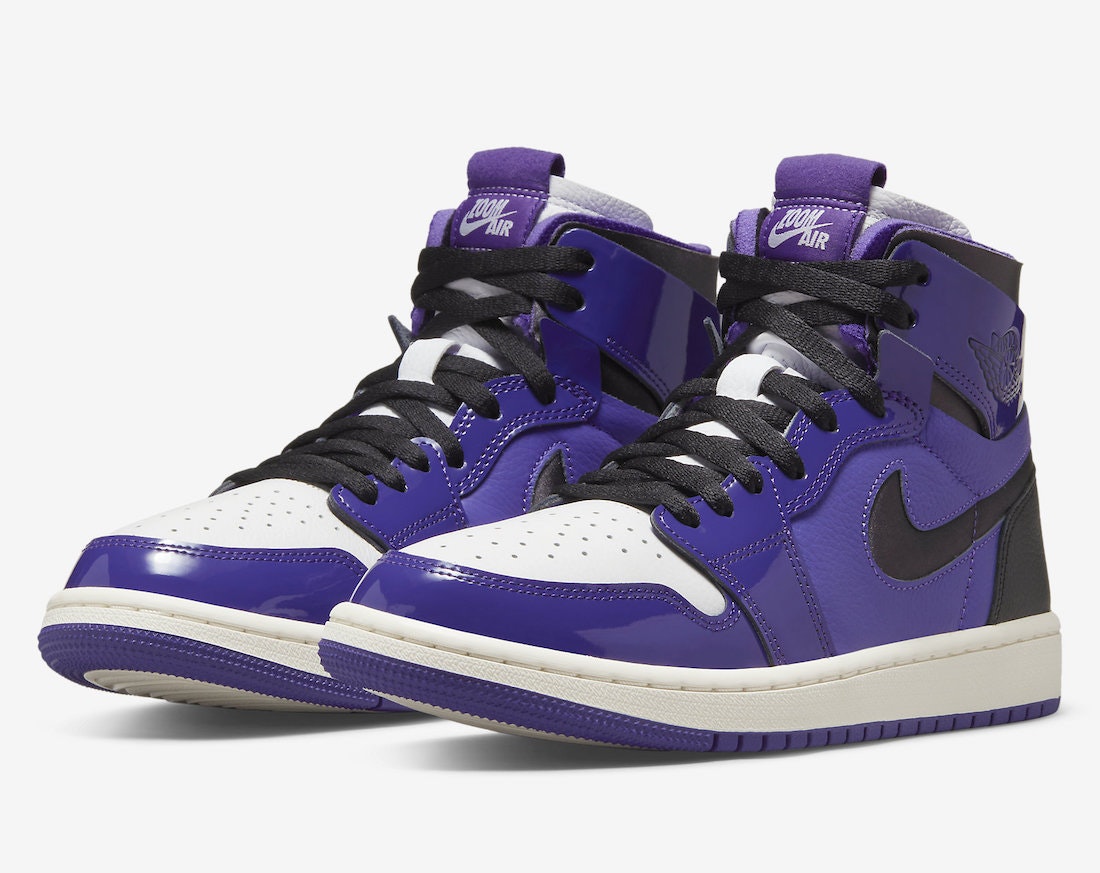 Air Jordan 1 Zoom Comfort "Purple Patent"