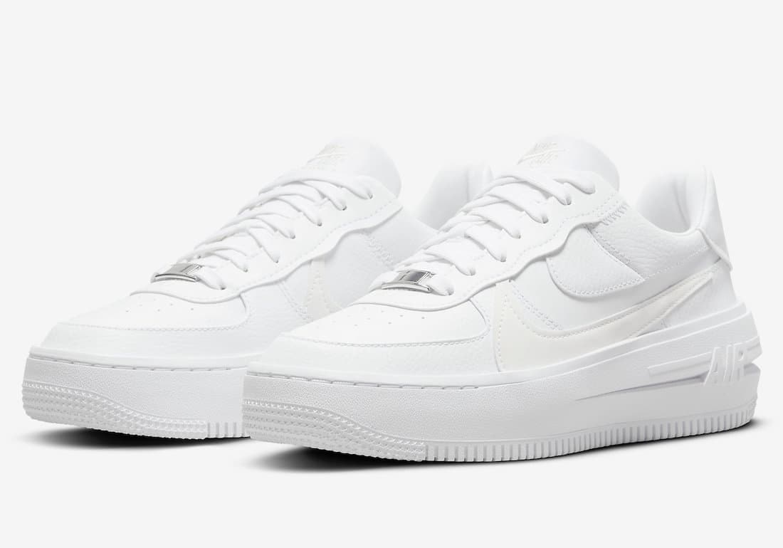 Nike Air Force 1 PLT.AF.ORM "Triple White"