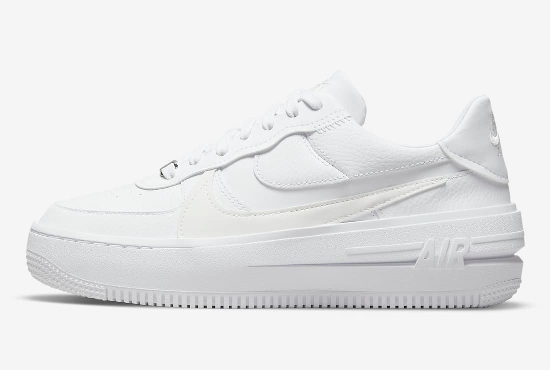 Nike Air Force 1 PLT.AF.ORM "Triple White"