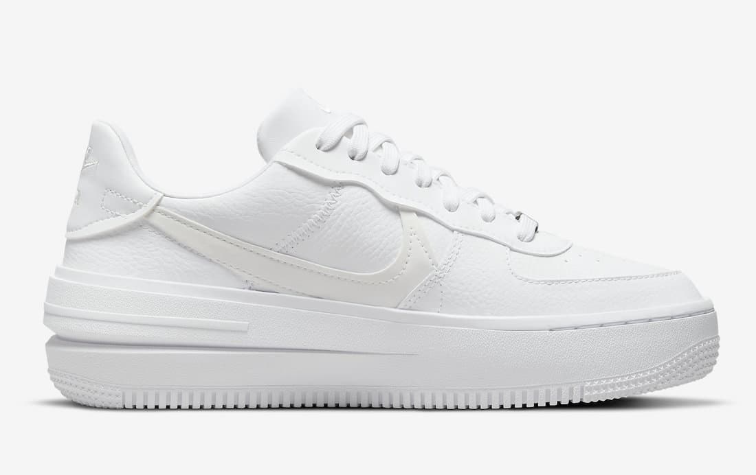 Nike Air Force 1 PLT.AF.ORM "Triple White"