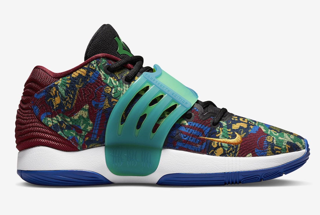 Ron English x Nike KD 14 NRG "Sapphire" 
