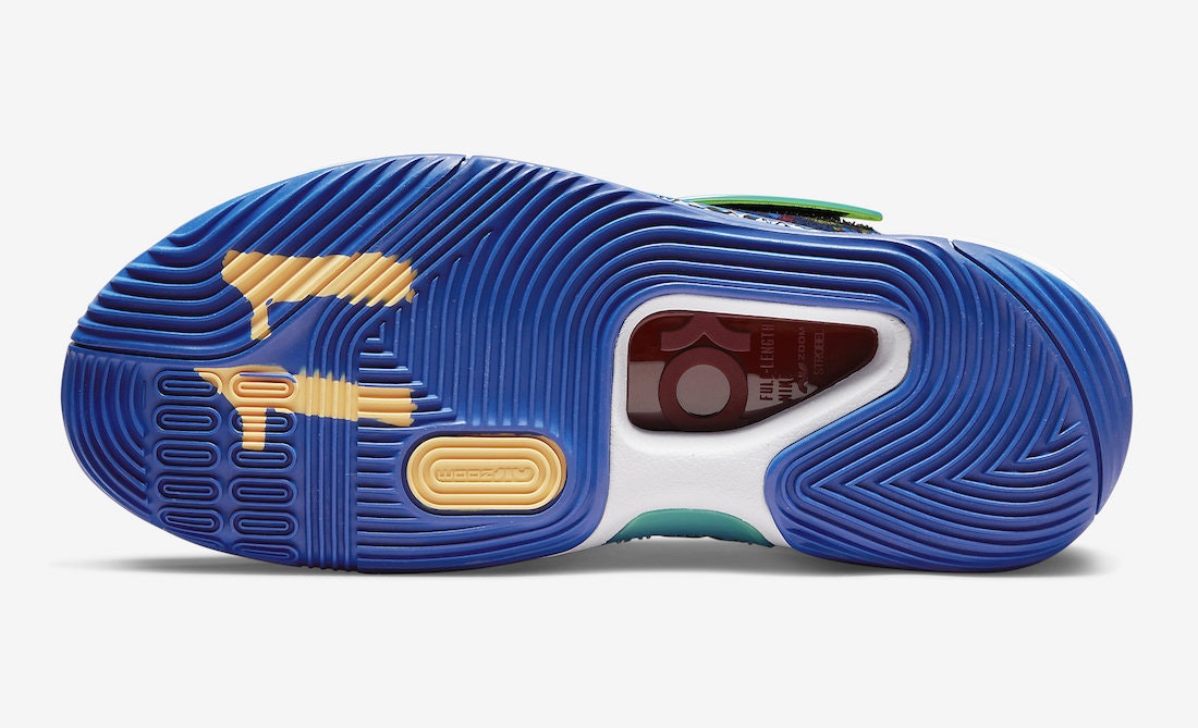 Ron English x Nike KD 14 NRG "Sapphire" 