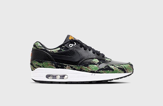 atmos x Nike Air Max 1 "Tiger Camo x Snakeskin"