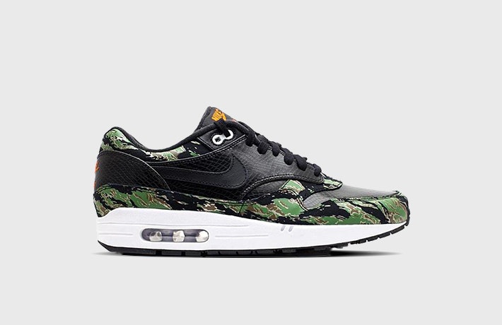atmos x Nike Air Max 1 "Tiger Camo x Snakeskin"