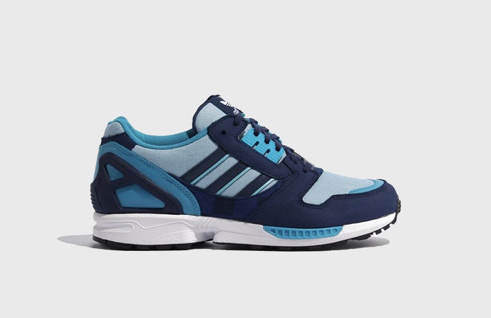 atmos x adidas ZX 8000 "Denim Blue"