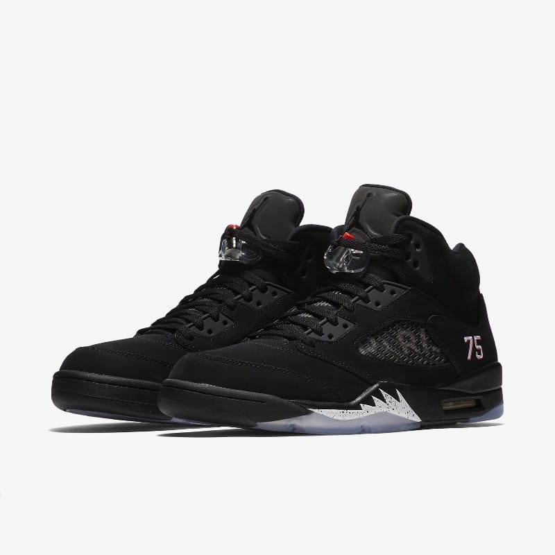 PSG x Air Jordan 5 "Black"