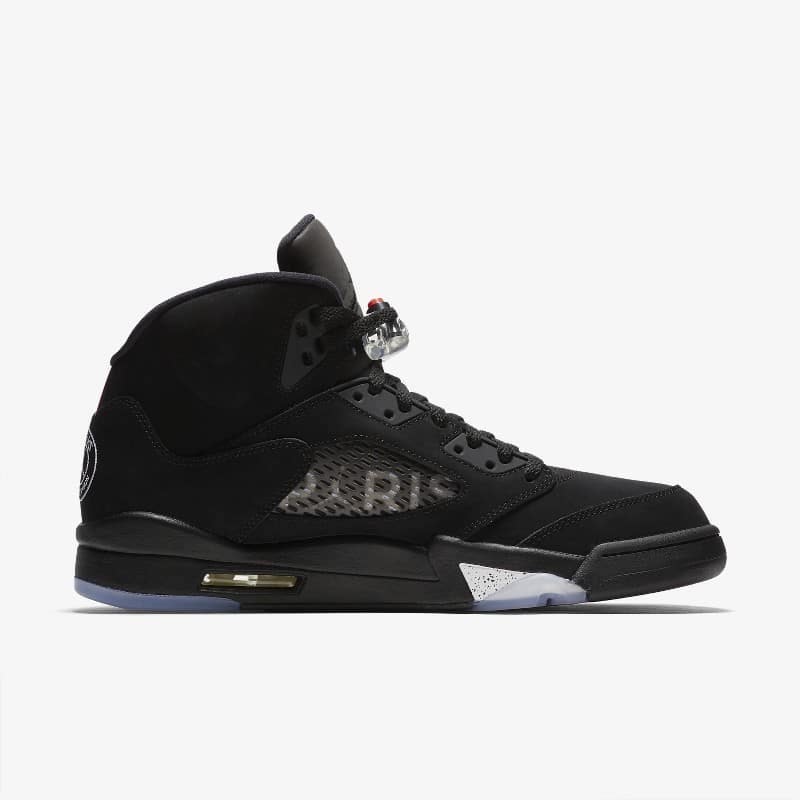 PSG x Air Jordan 5 "Black"