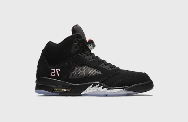 PSG x Air Jordan 5 "Black"