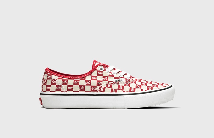 Supreme x Vans Authentic "Red Checker"