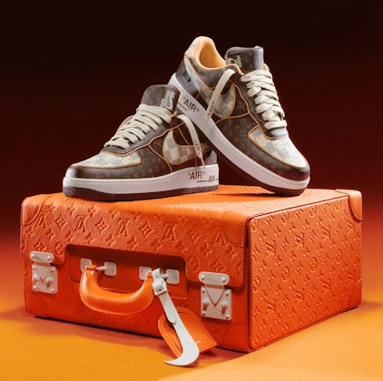 louis vuitton x nike air force