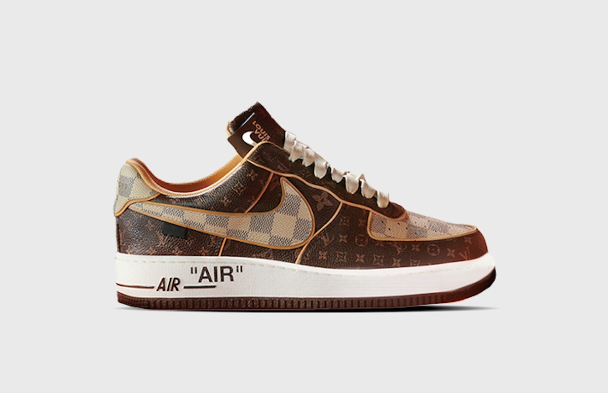 Louis Vuitton x Nike Air Force 1 Retail Collection