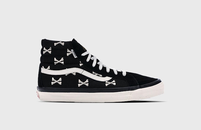 WTAPS x Vans Sk8-Hi "Black Crossbones"