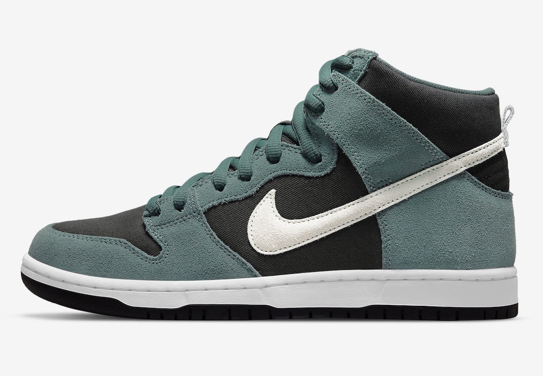 Nike SB Dunk High "Green Suede"