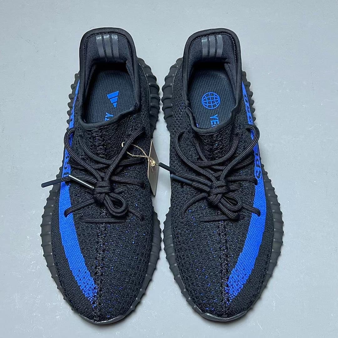 Yeezy 350 black and blue online