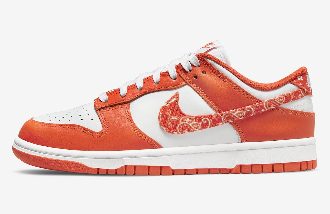 Nike Dunk Low “Orange Paisley”