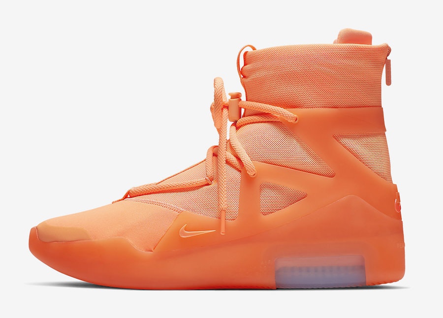 Fear of God x Nike Air 1 "Orange Pulse"