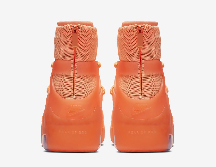 Fear of God x Nike Air 1 "Orange Pulse"