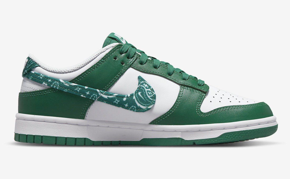 Nike Dunk Low "Green Paisley"