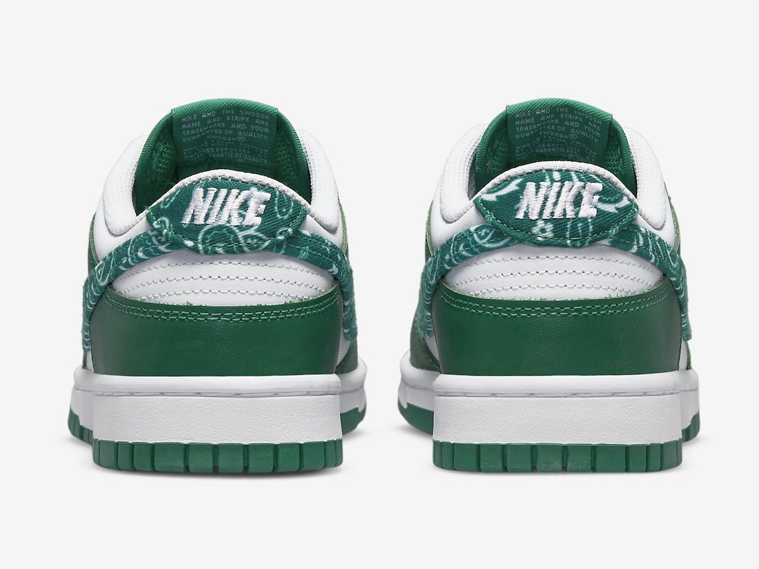 Nike Dunk Low "Green Paisley"