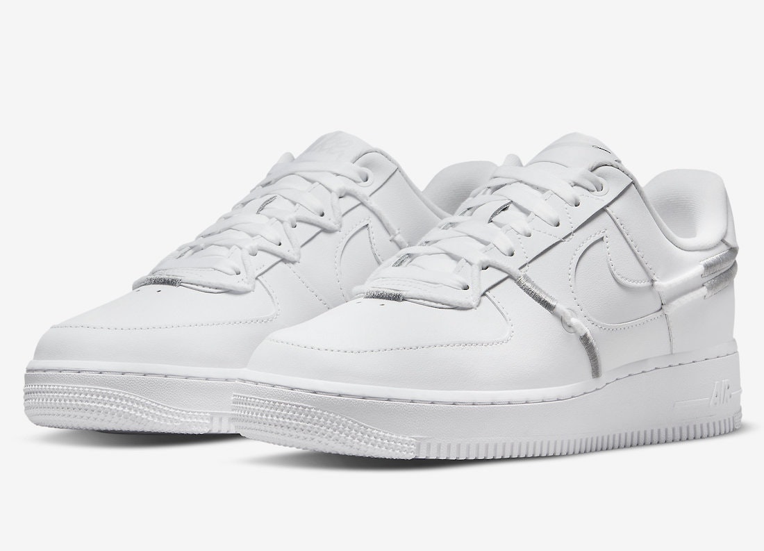 Nike Air Force 1 Low LX "Extra Lacing" (White)