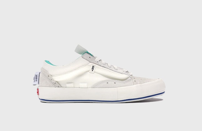 Vans Old Skool Cap LX "Deconstructed" (White) Vans Old Skool Cap LX "Deconstructed" (White)