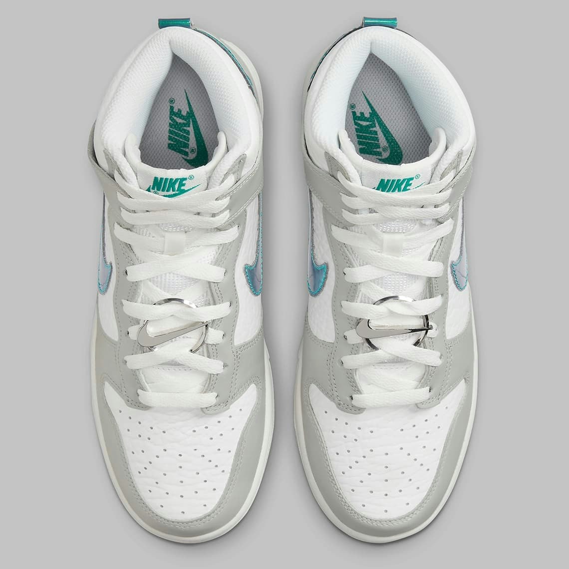 Nike Dunk High "Metallic Teal" 