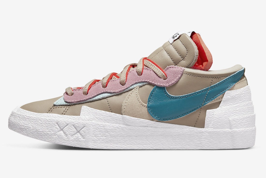 KAWS x Sacai x Nike Blazer Low “Reed”