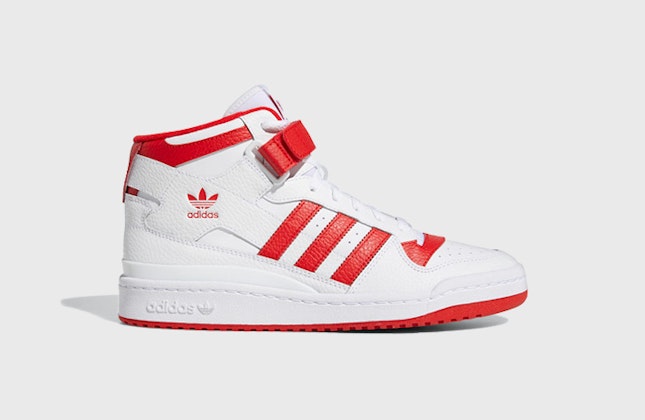 adidas Forum Mid "Vivid Red" adidas Forum Mid "Vivid Red"