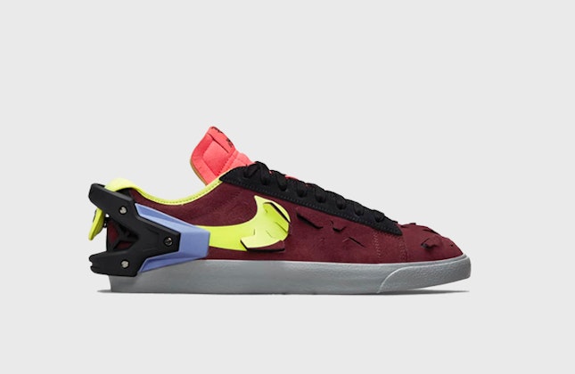 ACRONYM x Nike Blazer Low "Night Maroon" ACRONYM x Nike Blazer Low "Night Maroon"
