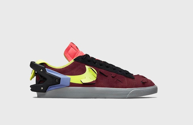 ACRONYM x Nike Blazer Low "Night Maroon"