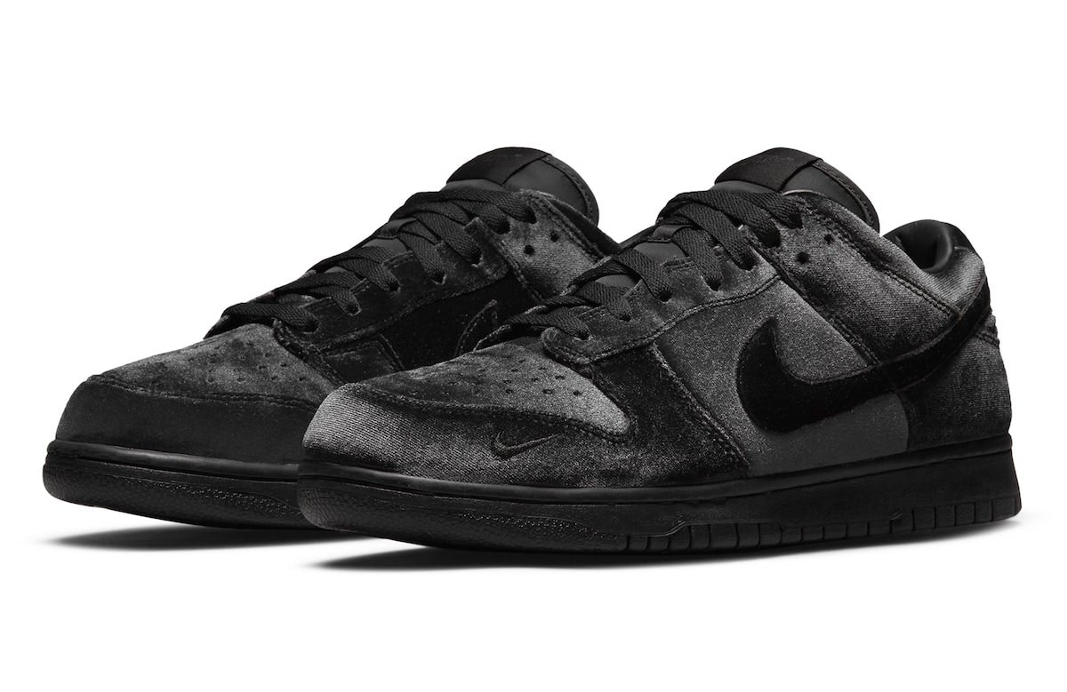 Dover Street Market x Nike Dunk Low "Black Velvet"