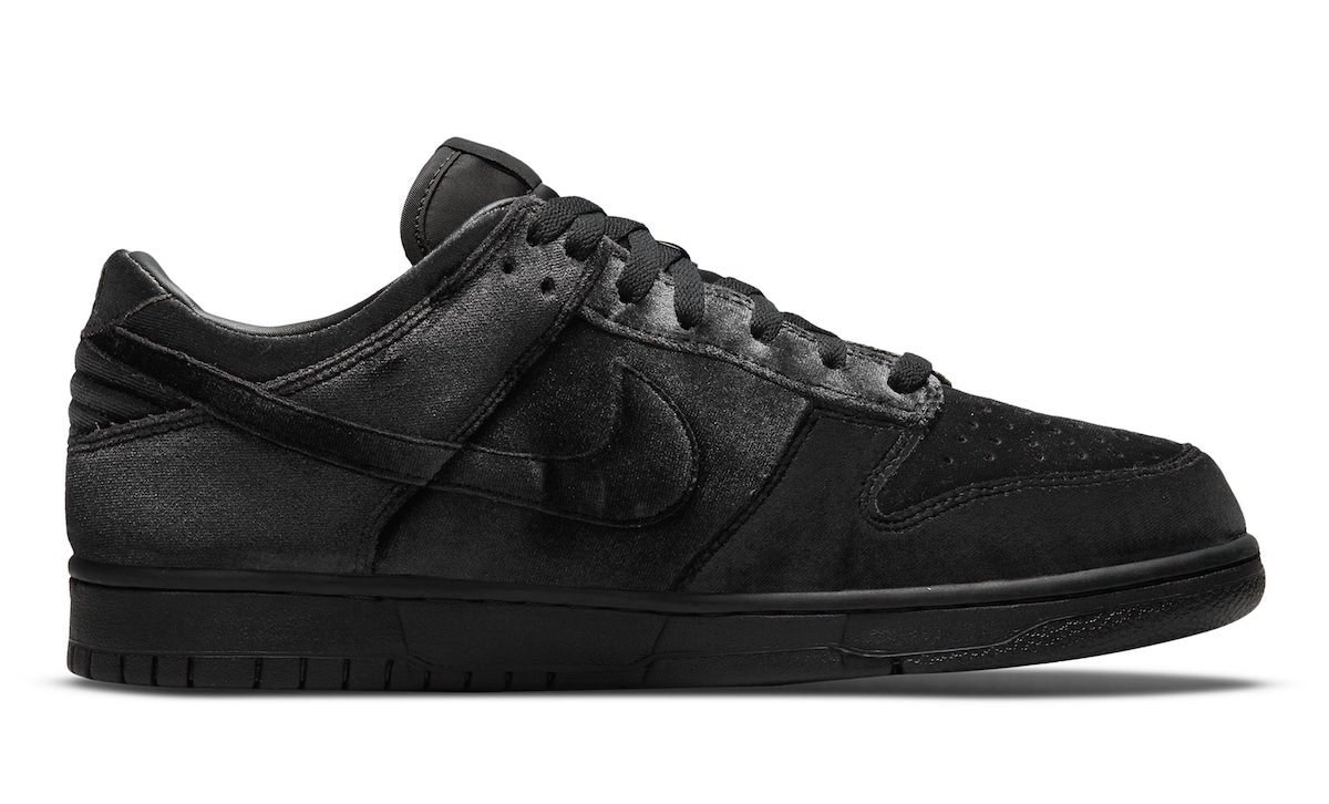 Dover Street Market x Nike Dunk Low "Black Velvet"