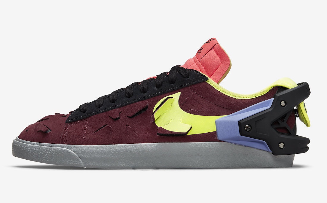 ACRONYM x Nike Blazer Low "Night Maroon"