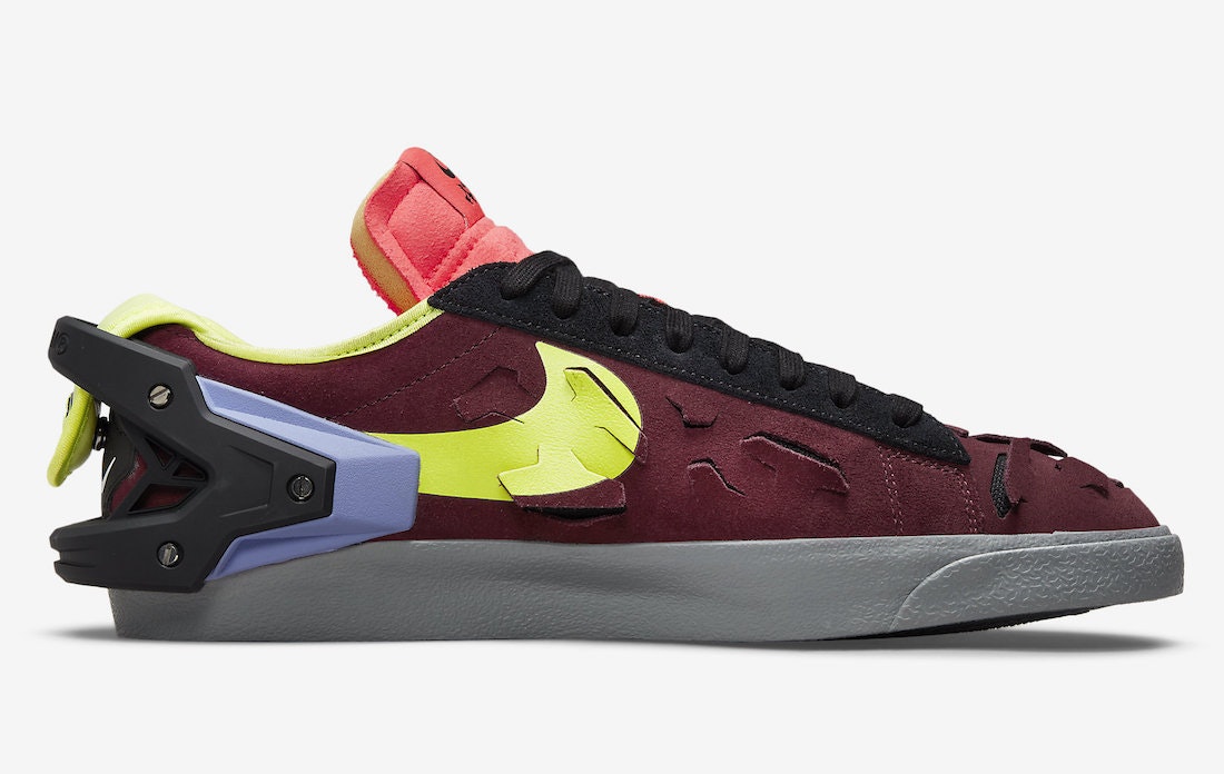 ACRONYM x Nike Blazer Low "Night Maroon"