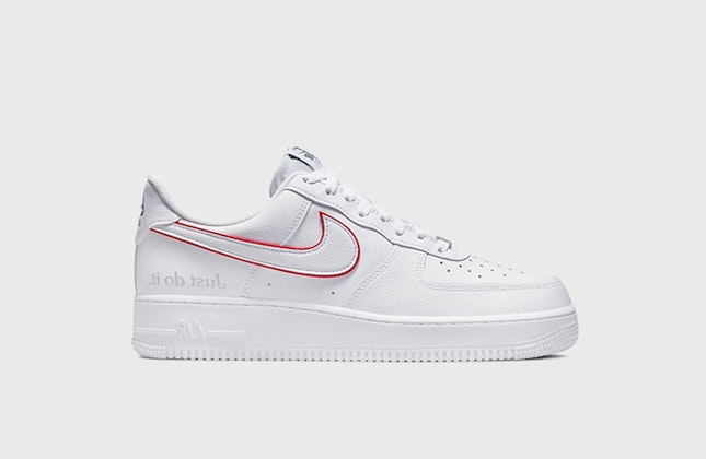 Nike Air Force 1 Low "Just Do It" (Metallic Silver)